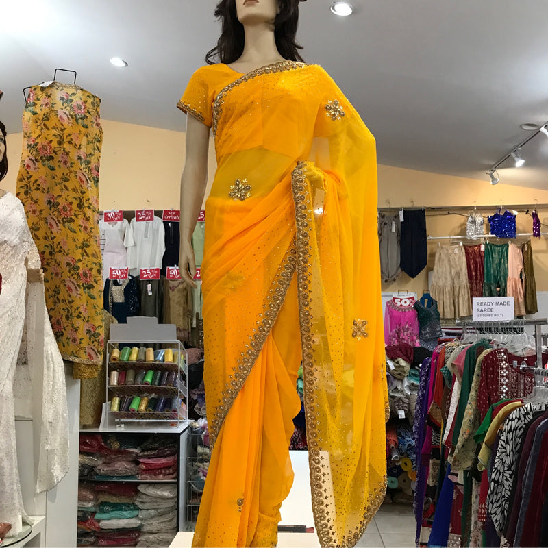EMB SAREE R BLOUSE
