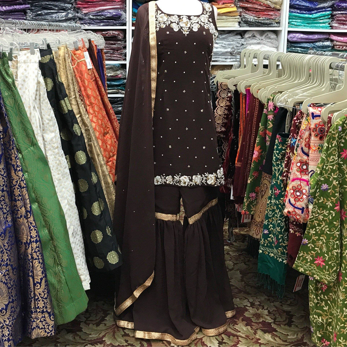 KURTA GARARA SCARF SIZE 40 - Mirage Sarees