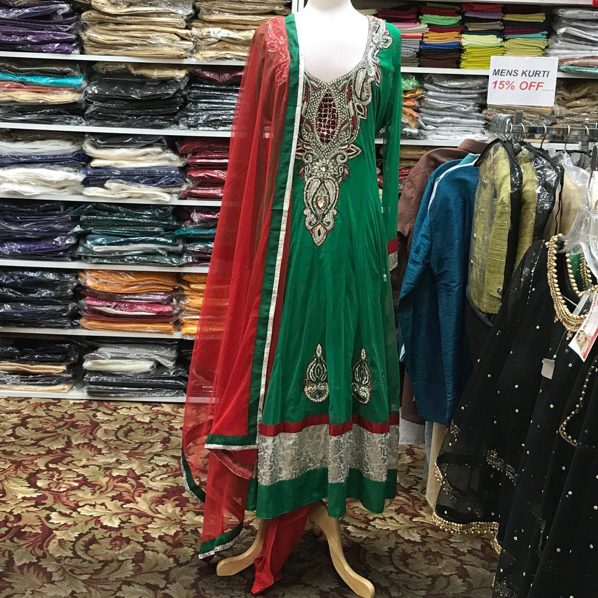 Anarkali Churidar Dupatta Size 54 - Mirage Sari Center