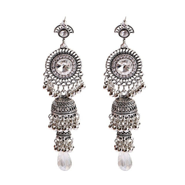 Retro Gold Earrings Indian Jewelry For Women