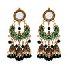 New Retro Sector Silver Color Turkish Bells Indian Jhumka Earrings