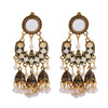 New Retro Sector Silver Color Turkish Bells Indian Jhumka Earrings