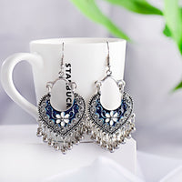 Boho Gypsy Tassel Indian Drop Earrings Jhumka Earrings