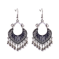 Boho Gypsy Tassel Indian Drop Earrings Jhumka Earrings
