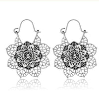 Indian Tribal Brass Earring Dangle Drop Earrings