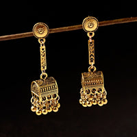 Boho Afghan Ethnic Drop Earrings For Women Pendient Gold Gyspy Silver