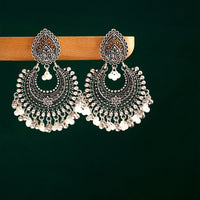Classic Women's Silver Color Earrings Turkey Bijoux Vintage Bohemia