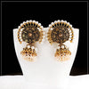 Ethnic Retro Gold Carved Indian Jhumka Earrings For Women