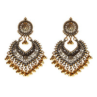 1Pair Earrings For Women Accessories Bells Indian Jewelry Ear Rings For Girls Fashion Vintage Earring Dangling Gift