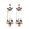 Antique Ethnic Indian Jhumka Women Retro Bell Long Tassel Earrings