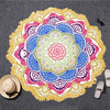 Indian Elephant Type Round Mat Scarve Fashion Mandala Tapestry Beach Mat Picnic Throw Rug Blanket Bohemia Grassplot Mat