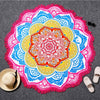 Indian Elephant Type Round Mat Scarve Fashion Mandala Tapestry Beach Mat Picnic Throw Rug Blanket Bohemia Grassplot Mat